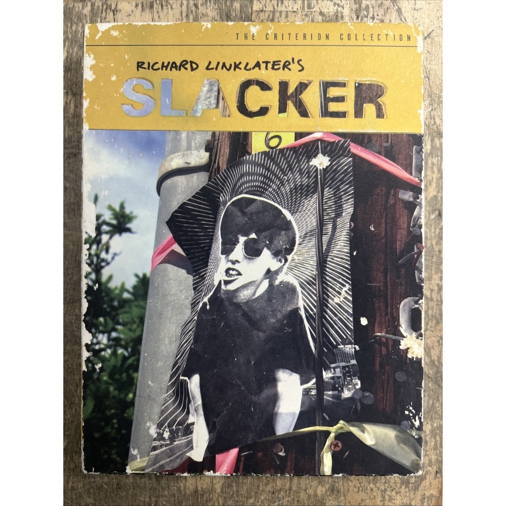 Slacker (DVD, 1991 Crtterion Collection, 2-Disc Set + Booklet) Richard Linklater